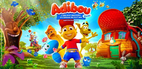 Adibou: the app to learn and have fun for 4 to 7 years old.